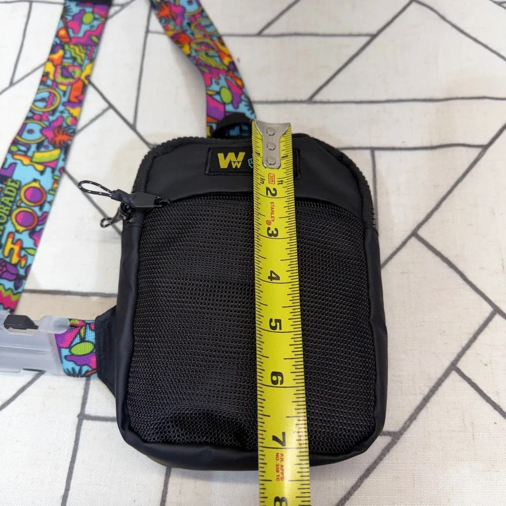 Gatorade Sling Bag OS Black Woodward GoPro Mountain Games Crossbody Shoulder Bag